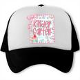 Girls Kindergarten Coquette Bow Pink Preppy Back To School Trucker Cap Girls Kindergarten Coquette Bow Pink Preppy Back To School Trucker Cap
