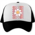 Groovy 4th Grade Back To School First Day Of Fourth Grade Trucker Cap Groovy 4th Grade Back To School First Day Of Fourth Grade Trucker Cap