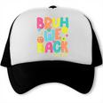 Groovy Custodian Bruh We Back To School Janitor Retro Trucker Cap Groovy Custodian Bruh We Back To School Janitor Retro Trucker Cap