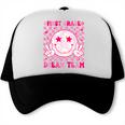 Groovy First Grade Dream Team Back To School 1st Grade Squad Trucker Cap