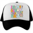 Groovy In My School Secretary Era Back To School Trucker Cap