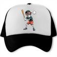 Halloween Skeleton Playing Baseball 67 Six Seven Meme Trucker Cap Halloween Skeleton Playing Baseball 67 Six Seven Meme Trucker Cap