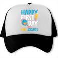 Happy First Day Of 4th Grade Student Back To School Trucker Cap Happy First Day Of 4th Grade Student Back To School Trucker Cap