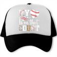 My Heart Is On That Court Baseball Player Baseball Mom Trucker Cap