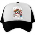 I'm Ready To Crush Preschool Unicorn Back To School Girls Trucker Cap I'm Ready To Crush Preschool Unicorn Back To School Girls Trucker Cap