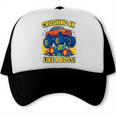 Kids 4k Boys Back To School Shirt Monster Truck Crushing 4k Trucker Cap Kids 4k Boys Back To School Shirt Monster Truck Crushing 4k Trucker Cap