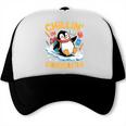 Kids Chillin In Kindergarten Penguin Student Back To School Boys Trucker Cap Kids Chillin In Kindergarten Penguin Student Back To School Boys Trucker Cap