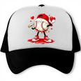Kids Valentine Baseball Boys Valentines Day Tee Trucker Cap