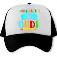 Kindergarten Dude First Day Back To School Kids Boys Trucker Cap Kindergarten Dude First Day Back To School Kids Boys Trucker Cap