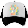Kindergarten Era Happy Back To School Groovy Kids Boys Girls Trucker Cap Kindergarten Era Happy Back To School Groovy Kids Boys Girls Trucker Cap
