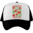 Kindergarten Is My Jam Boho Floral Strawberry Back To School Trucker Cap Kindergarten Is My Jam Boho Floral Strawberry Back To School Trucker Cap