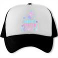 Kindergarten Mermaid Back To School Girls First Day Kinder Trucker Cap Kindergarten Mermaid Back To School Girls First Day Kinder Trucker Cap