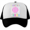 Kindergarten Vibes Groovy Back To School Kinder Girls Kids Trucker Cap Kindergarten Vibes Groovy Back To School Kinder Girls Kids Trucker Cap