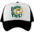 Leaping Into Pre-K Jumping Tree Frog Back To School Fun Trucker Cap Leaping Into Pre-K Jumping Tree Frog Back To School Fun Trucker Cap