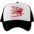 Let's Go Amistad Friendship Back To School Spirit Trucker Cap Let's Go Amistad Friendship Back To School Spirit Trucker Cap