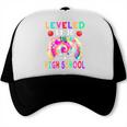 Leveled Up To High School Gaming Fun Back To School Tie Dye Trucker Cap