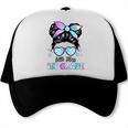 Little Miss 1st Grade Messy Bun Back To School Girls Kids Trucker Cap Little Miss 1st Grade Messy Bun Back To School Girls Kids Trucker Cap