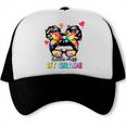 Little Miss First Grade Back To School 1st Grade Girls Trucker Cap Little Miss First Grade Back To School 1st Grade Girls Trucker Cap