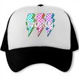 Lunch Lady Back To School Checkered First Day Of School Trucker Cap Lunch Lady Back To School Checkered First Day Of School Trucker Cap