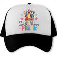 Miss Pre-K Pencils Crown Cute Back To School First Day Girls Trucker Cap Miss Pre-K Pencils Crown Cute Back To School First Day Girls Trucker Cap