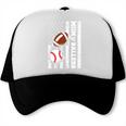 Mom Of Ballers USA Flag Football Baseball Mom Trucker Cap Mom Of Ballers USA Flag Football Baseball Mom Trucker Cap