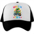 Monster Truck Dinosaur Boys Back To School Crush Pre-k Kids Trucker Cap Monster Truck Dinosaur Boys Back To School Crush Pre-k Kids Trucker Cap
