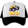 Monster Truck Jam School Bus Yellow Back To School Toddlers Trucker Cap Monster Truck Jam School Bus Yellow Back To School Toddlers Trucker Cap