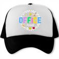 Office Squad Back To School Happy First Day Of School Trucker Cap Office Squad Back To School Happy First Day Of School Trucker Cap
