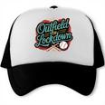 Outfield On Lockdown Baseball Defense Sports Trucker Cap Outfield On Lockdown Baseball Defense Sports Trucker Cap