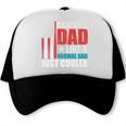 Patriotic Baseball Dad Father's Day American Flag Premium Trucker Cap