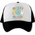 Peace Out 5th Grade Retro Back To School Students Trucker Cap Peace Out 5th Grade Retro Back To School Students Trucker Cap