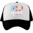 Pto Squad Groovy Back To School Women Appreciation Trucker Cap