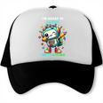 Ready To Crush Kindergarten Cute Robot Back To School Trucker Cap Ready To Crush Kindergarten Cute Robot Back To School Trucker Cap