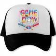 Retro Game Day Baseball Ice Cream Drip For Men Boy Kids Trucker Cap Retro Game Day Baseball Ice Cream Drip For Men Boy Kids Trucker Cap