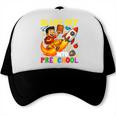 Rocket Blast Off Into Preschool Back To School Trucker Cap Rocket Blast Off Into Preschool Back To School Trucker Cap