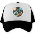 Sixth Grade Back To School Space Rocket Astronaut Trucker Cap Sixth Grade Back To School Space Rocket Astronaut Trucker Cap