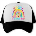 So Long Pre-K Hello Kindergarten Rainbow Back To School Trucker Cap So Long Pre-K Hello Kindergarten Rainbow Back To School Trucker Cap