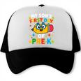 My Son's First Day Of Pre-K Back To School Kids Trucker Cap My Son's First Day Of Pre-K Back To School Kids Trucker Cap