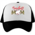 Sport Mom Leopard Mother's Day Baseball Mommy Mama Trucker Cap