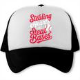 Stealing Hearts Like I Steal Bases Cute Baseball Boys Trucker Cap Stealing Hearts Like I Steal Bases Cute Baseball Boys Trucker Cap