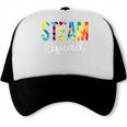 STEAM Squad For Work Tie Dye Back To School Appreciation Day Trucker Cap
