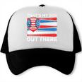 That's My Son Out There Baseball Dad For Men 4th Of July Men Premium Trucker Cap