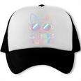 Third 3rd Grade Vibes Back To School Cute Cat Cute For Girls Trucker Cap Third 3rd Grade Vibes Back To School Cute Cat Cute For Girls Trucker Cap