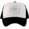 Tie Dye Freshman Squad 9th Grade Back To School High School Trucker Cap Tie Dye Freshman Squad 9th Grade Back To School High School Trucker Cap