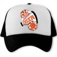 Tigers Cheerleading Back To School Cheer Team Spirit Orange Trucker Cap Tigers Cheerleading Back To School Cheer Team Spirit Orange Trucker Cap