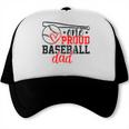 Vintage One Proud Baseball Dad Sporty Humor Trucker Cap