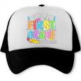 Watch Out First Grade Here I Come Back To School 1st Grade Trucker Cap Watch Out First Grade Here I Come Back To School 1st Grade Trucker Cap
