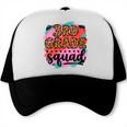 Women's Third 3rd Grade Squad Back To School Animal Print Girl Tee Trucker Cap