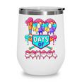 100 Days Of School Baseball Boys Kids Wine Tumbler 100 Days Of School Baseball Boys Kids Wine Tumbler