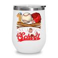 100 Days Of School Baseball Player Sports Game Teacher Kid Wine Tumbler 100 Days Of School Baseball Player Sports Game Teacher Kid Wine Tumbler